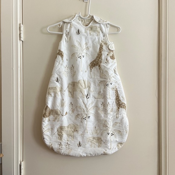 Crane Baby Other - Crane Baby Unisex Sleepsack 0-9M Tan Wearable Blanket Giraffe Elephant Cozy